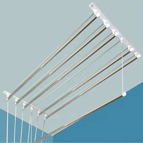 Real stainless steel cloth hanger installation
